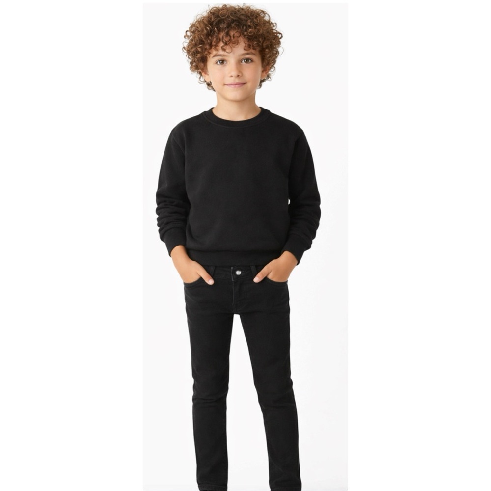 Boys Black Super Skinny jeans Size 10